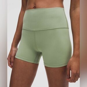 Lululemon Align High-Rise Short 4" Size 12 Desert Green NWT